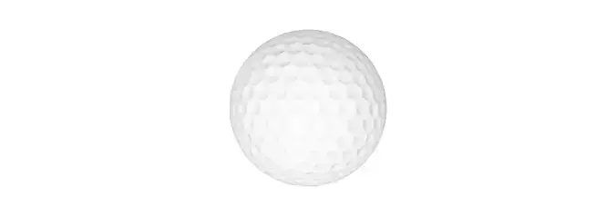 Golf Ball 3d Model