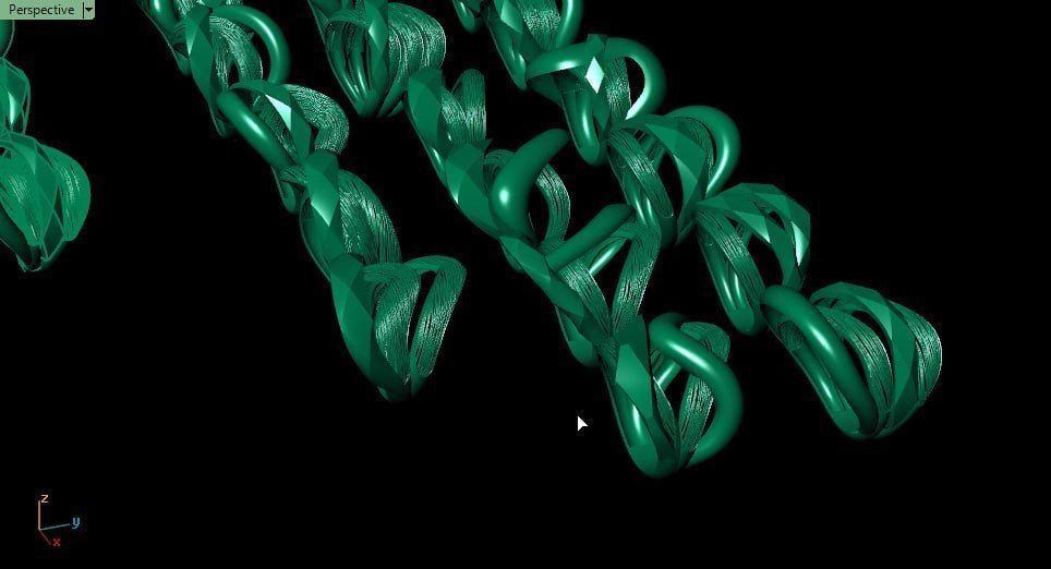 19 new Facet Fusion ring - smooth surface 3D print model_9