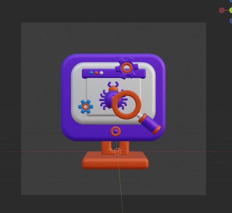 SEO and WEB 3d Illustration  Icon Pack 3D model_66