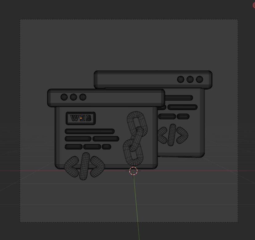 SEO and WEB 3d Illustration  Icon Pack 3D model_81