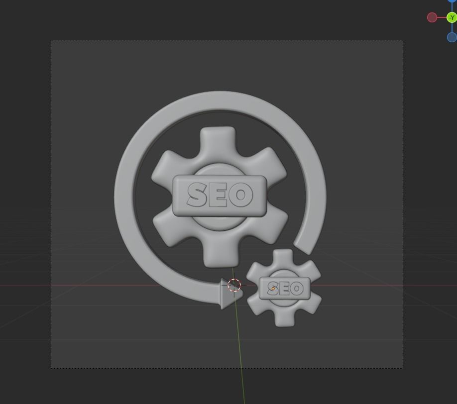 SEO and WEB 3d Illustration  Icon Pack 3D model_65