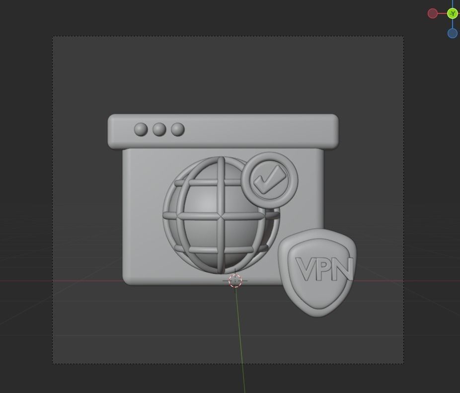 SEO and WEB 3d Illustration  Icon Pack 3D model_59