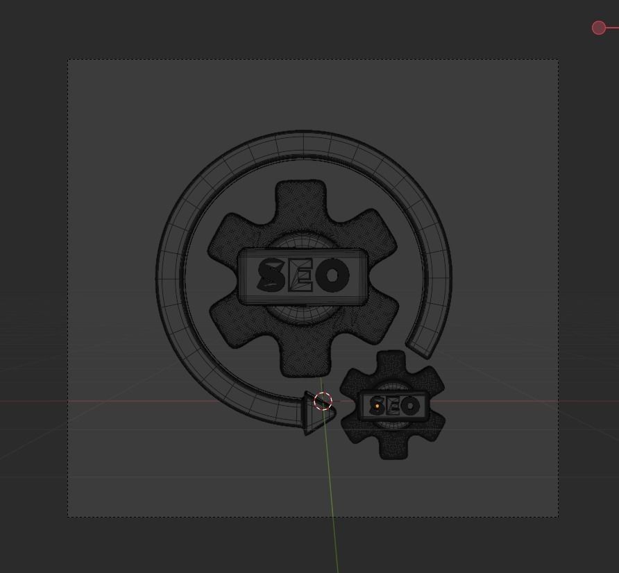 SEO and WEB 3d Illustration  Icon Pack 3D model_90