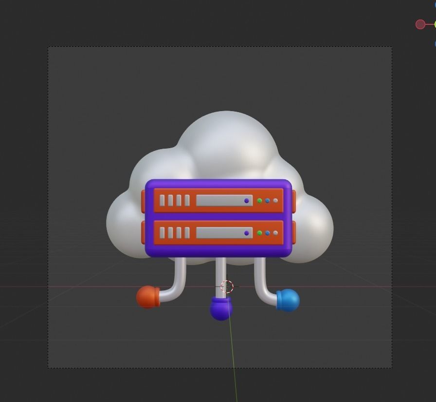 SEO and WEB 3d Illustration  Icon Pack 3D model_46