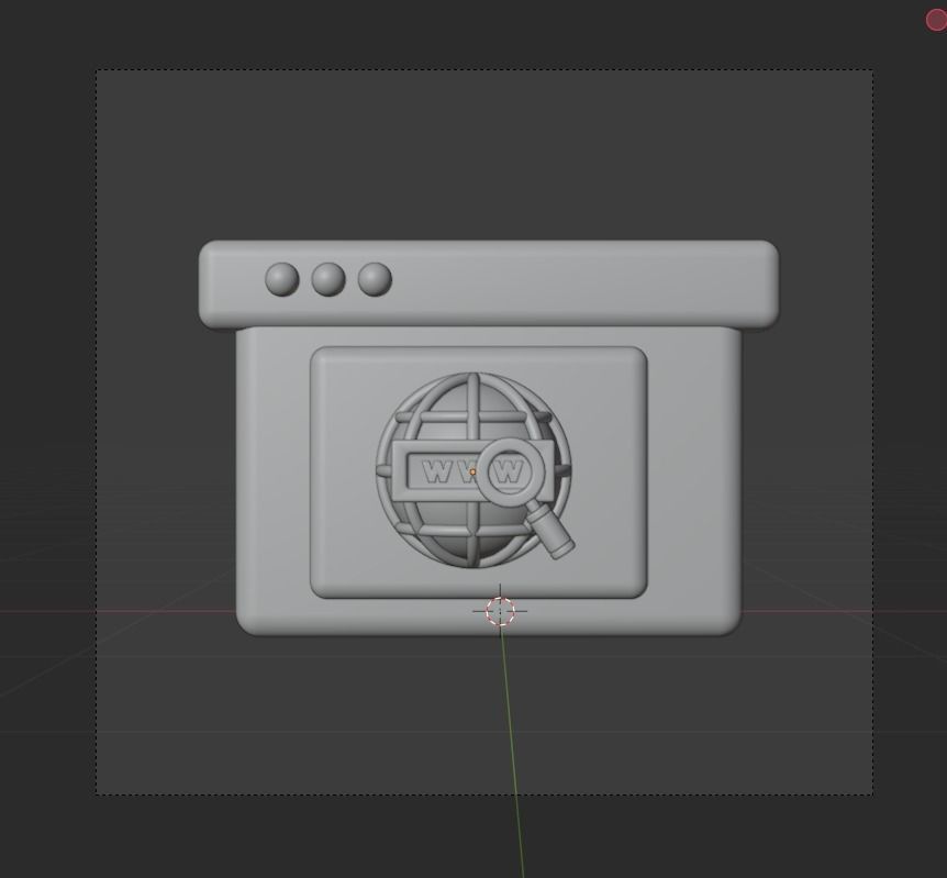 SEO and WEB 3d Illustration  Icon Pack 3D model_53