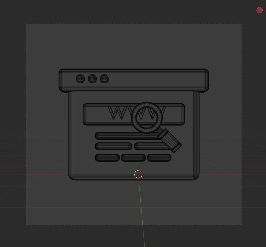 SEO and WEB 3d Illustration  Icon Pack 3D model_24