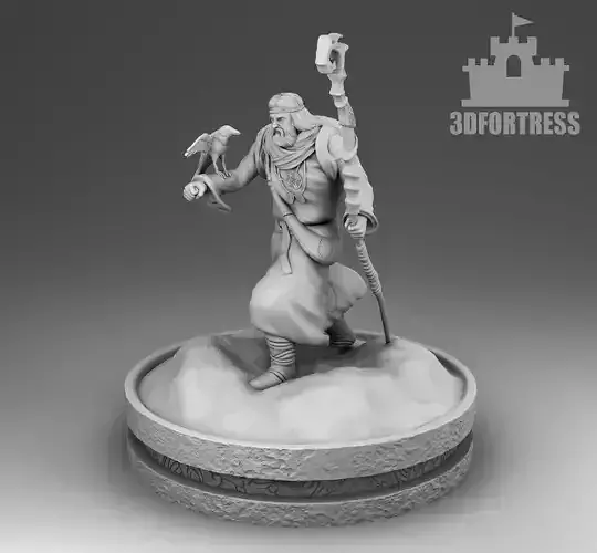 Viking Druid 3D print model