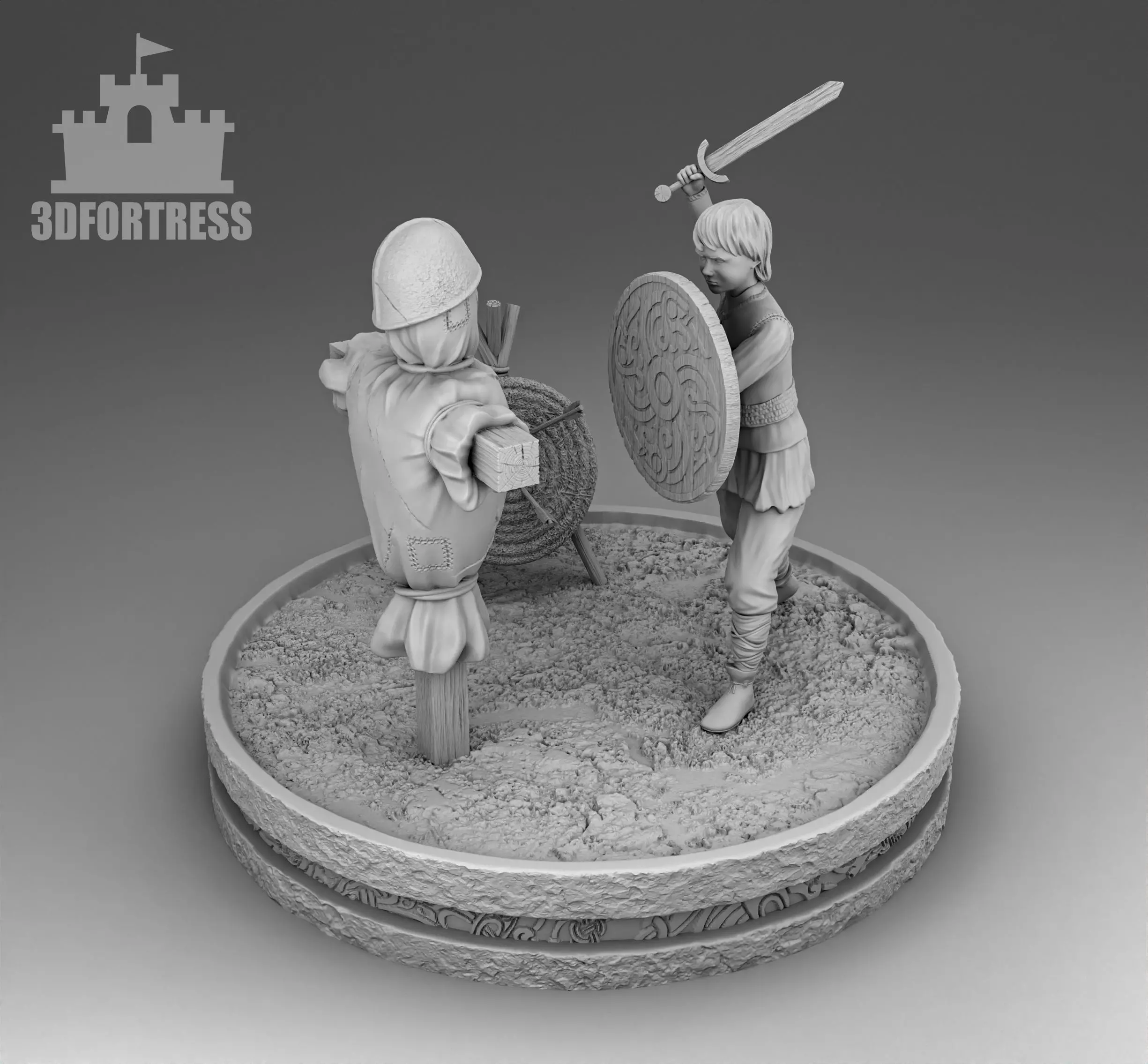 Viking Child 3D print model