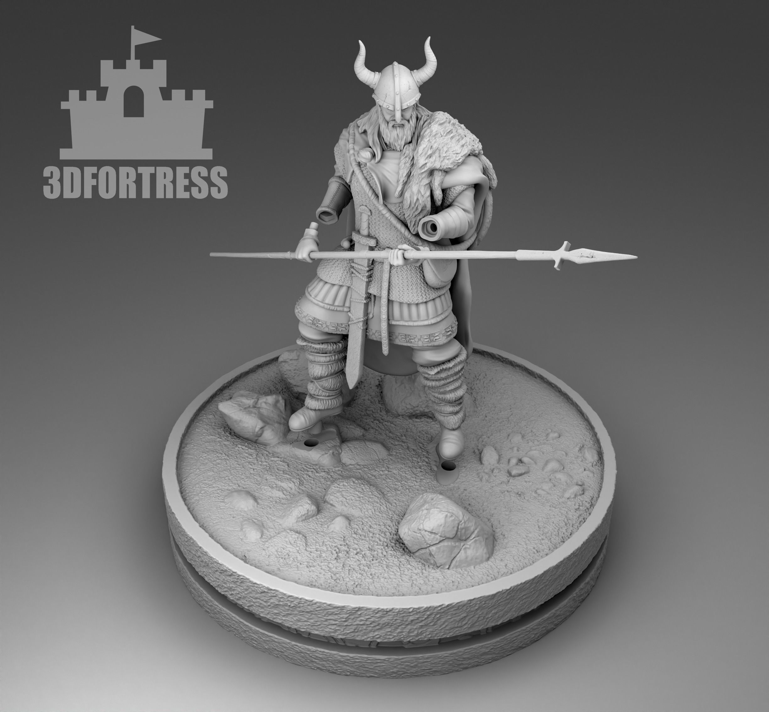 The spearman 3D print model_3