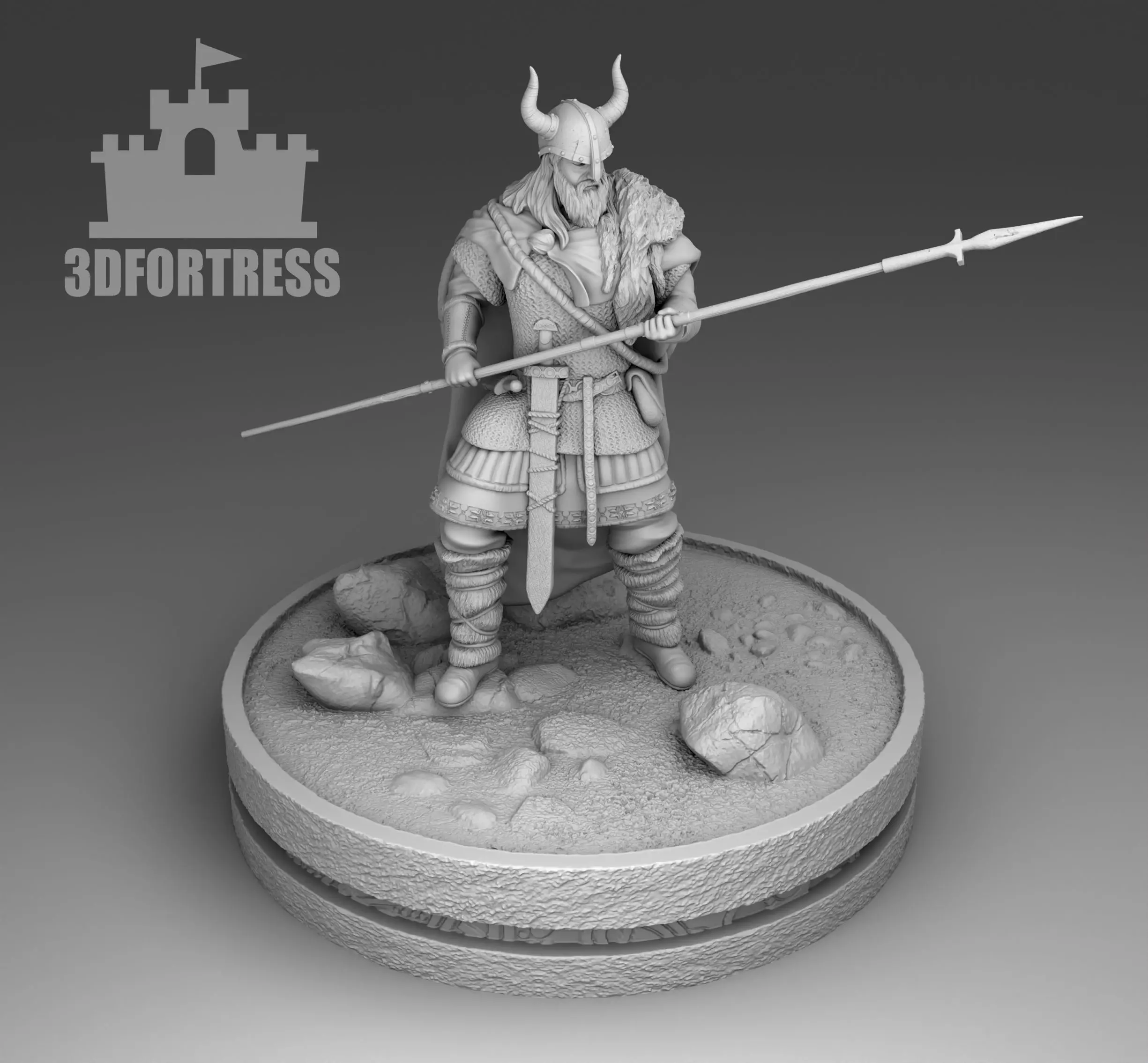 The spearman 3D print model_0