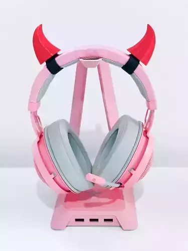 Devil Horns for Headset - Headphone Attachment