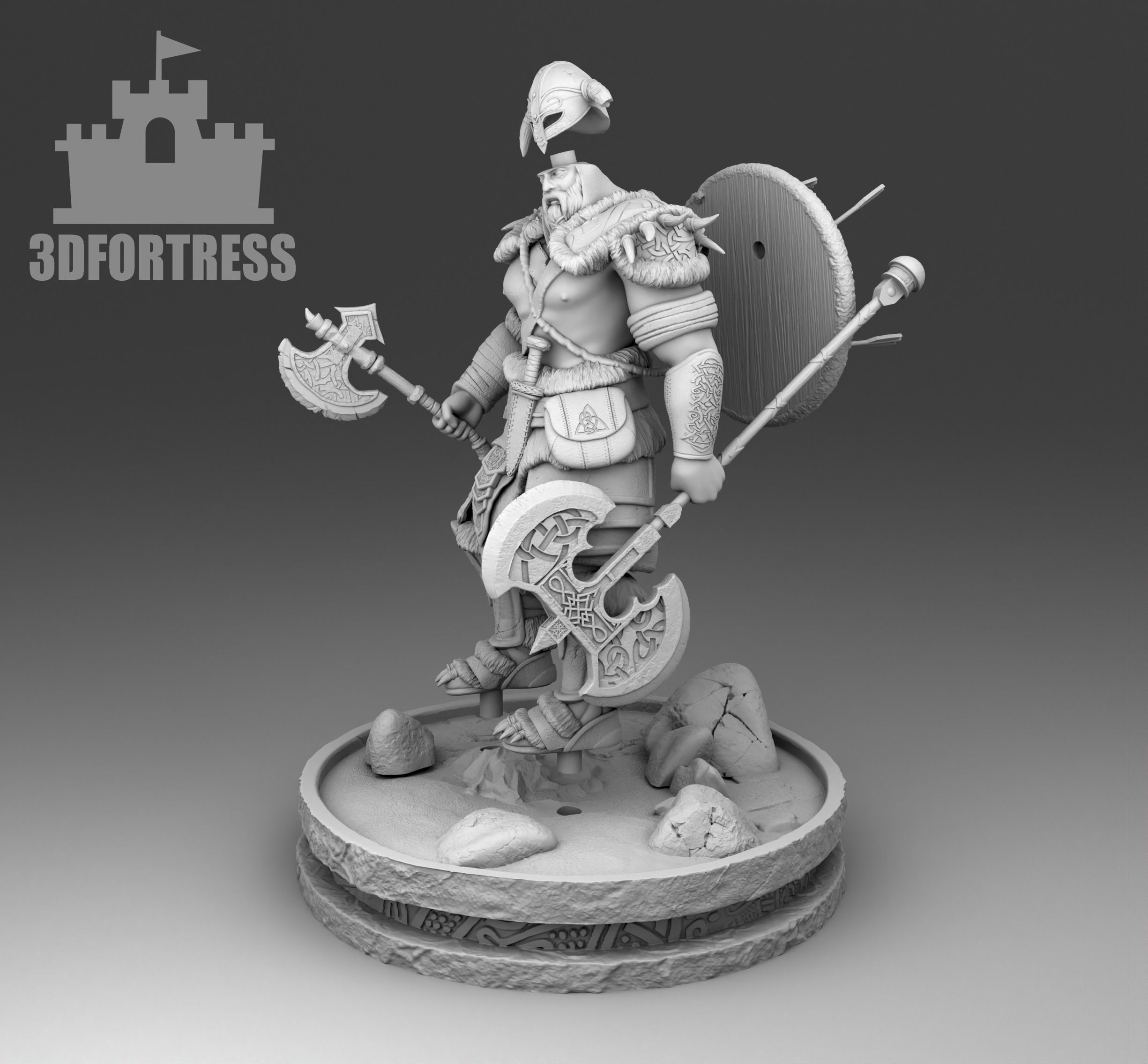 The Conqueror 3D print model_3