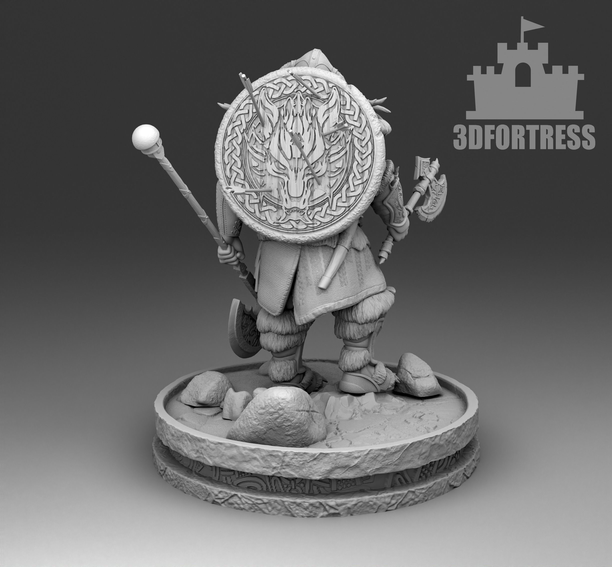 The Conqueror 3D print model_2