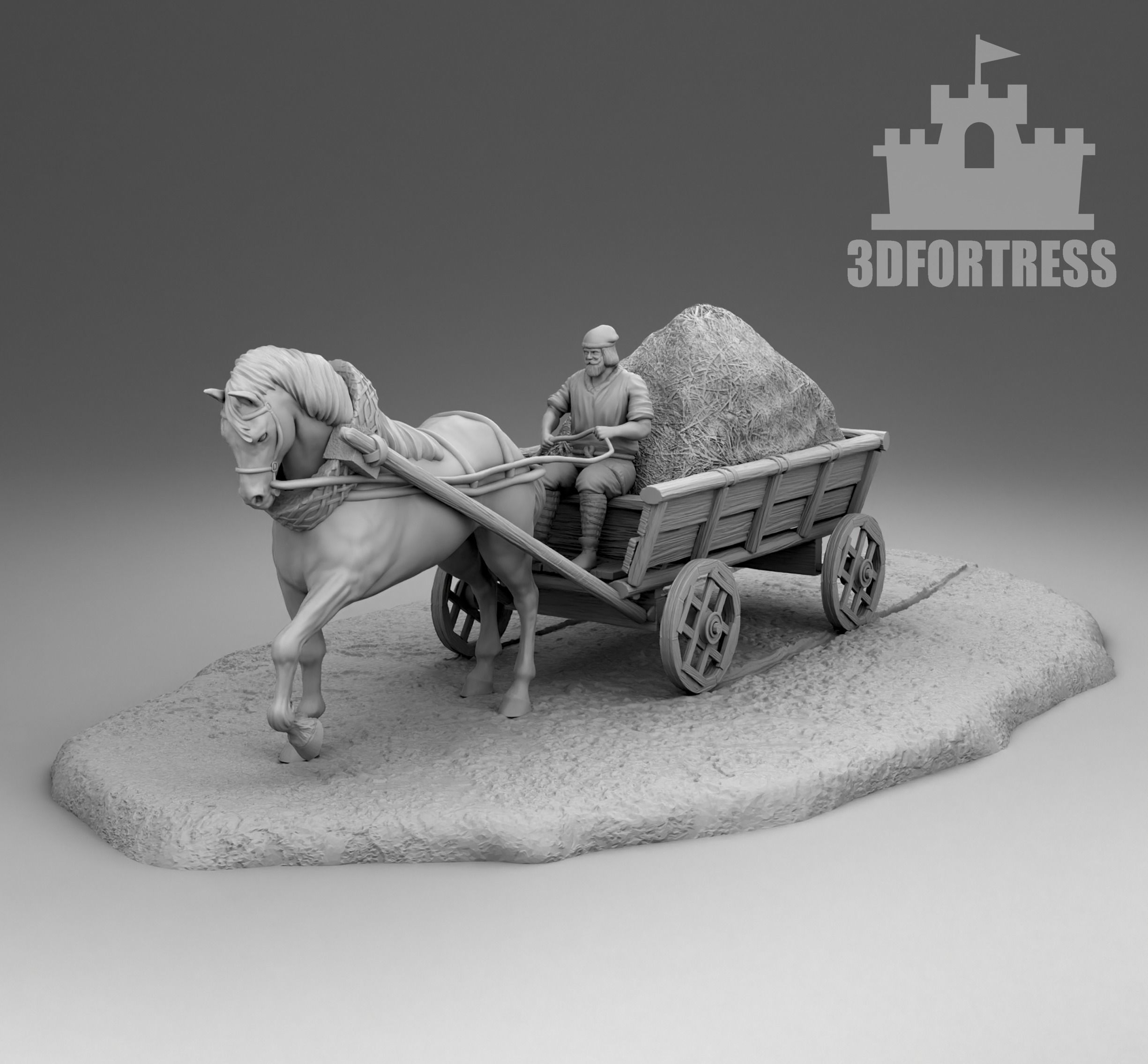 The carriage 3D print model_1