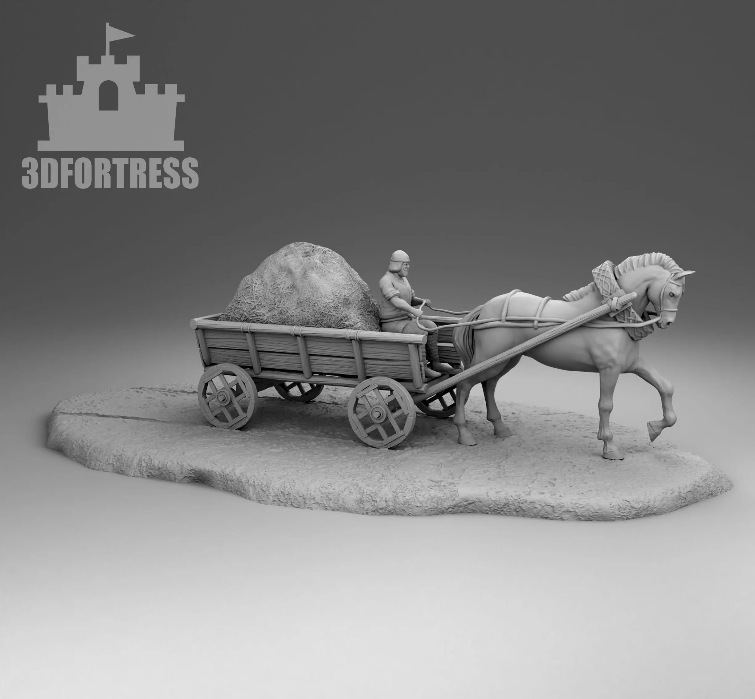 The carriage 3D print model_0