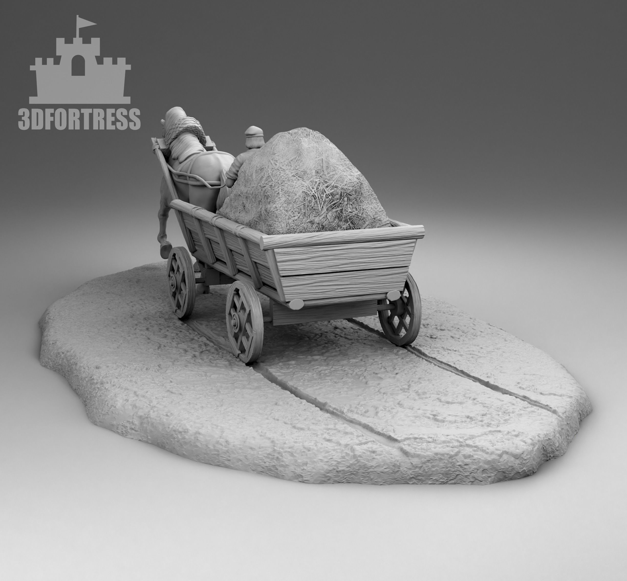 The carriage 3D print model_2