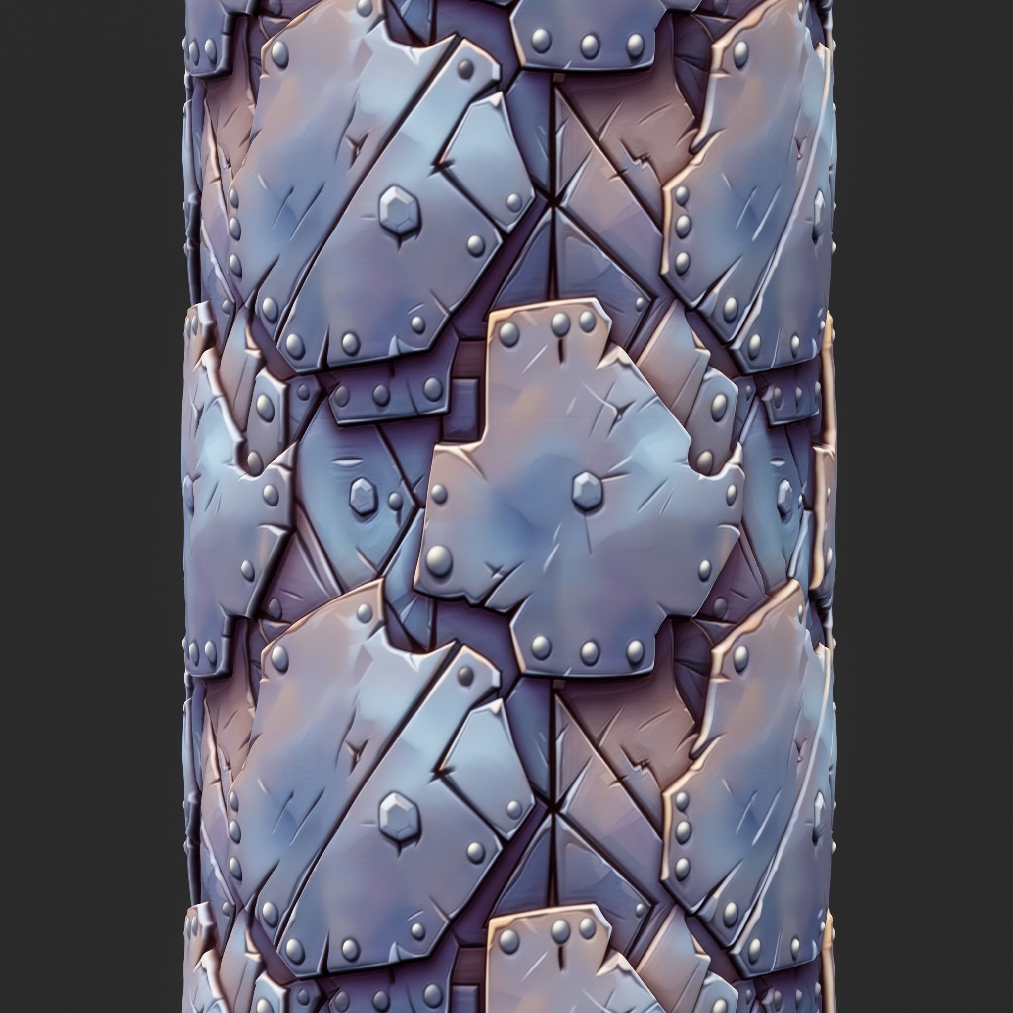 Stylized Metal Seamless Texture Texture_3