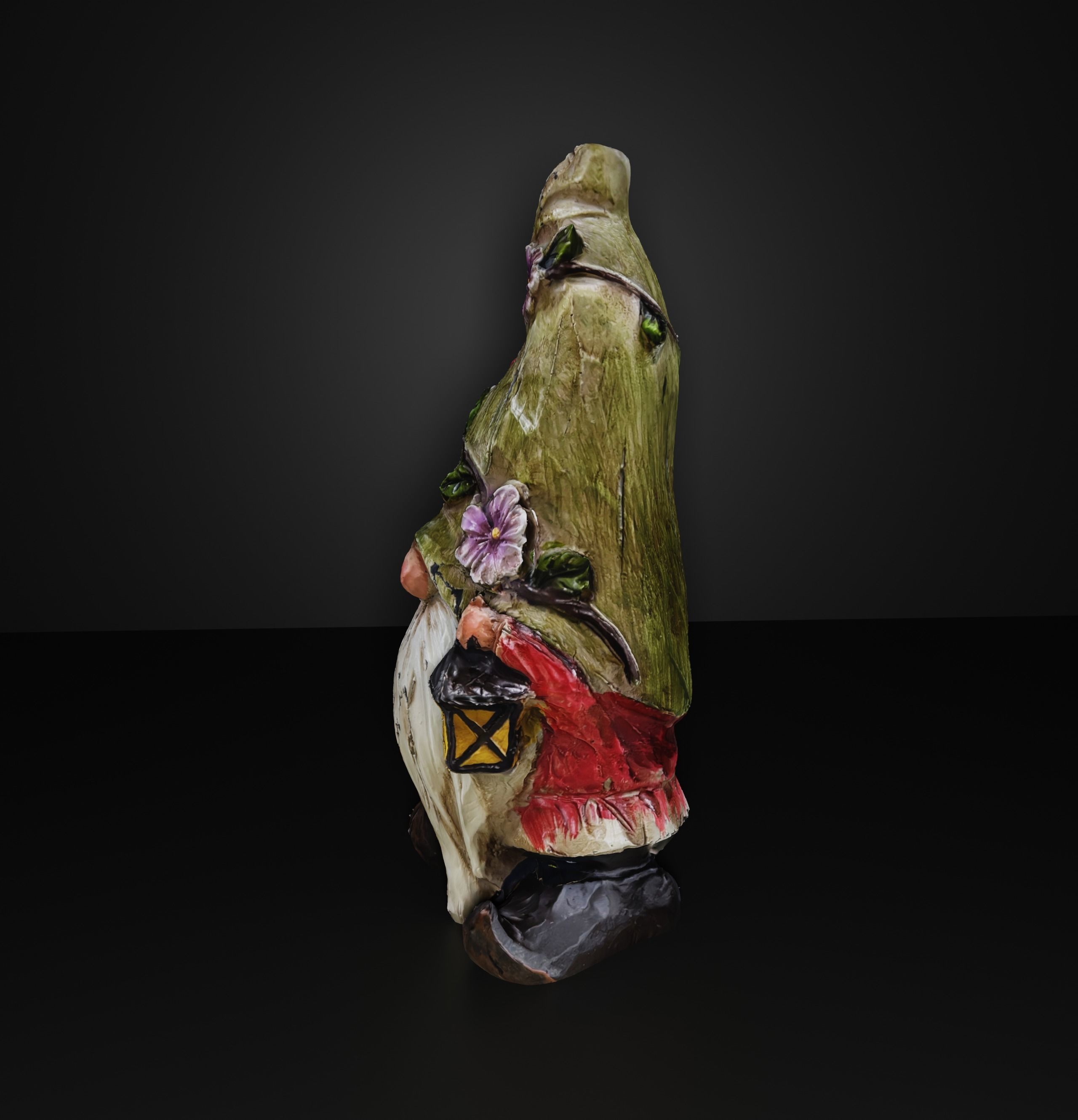 Gnome Lantern 3D print model_2