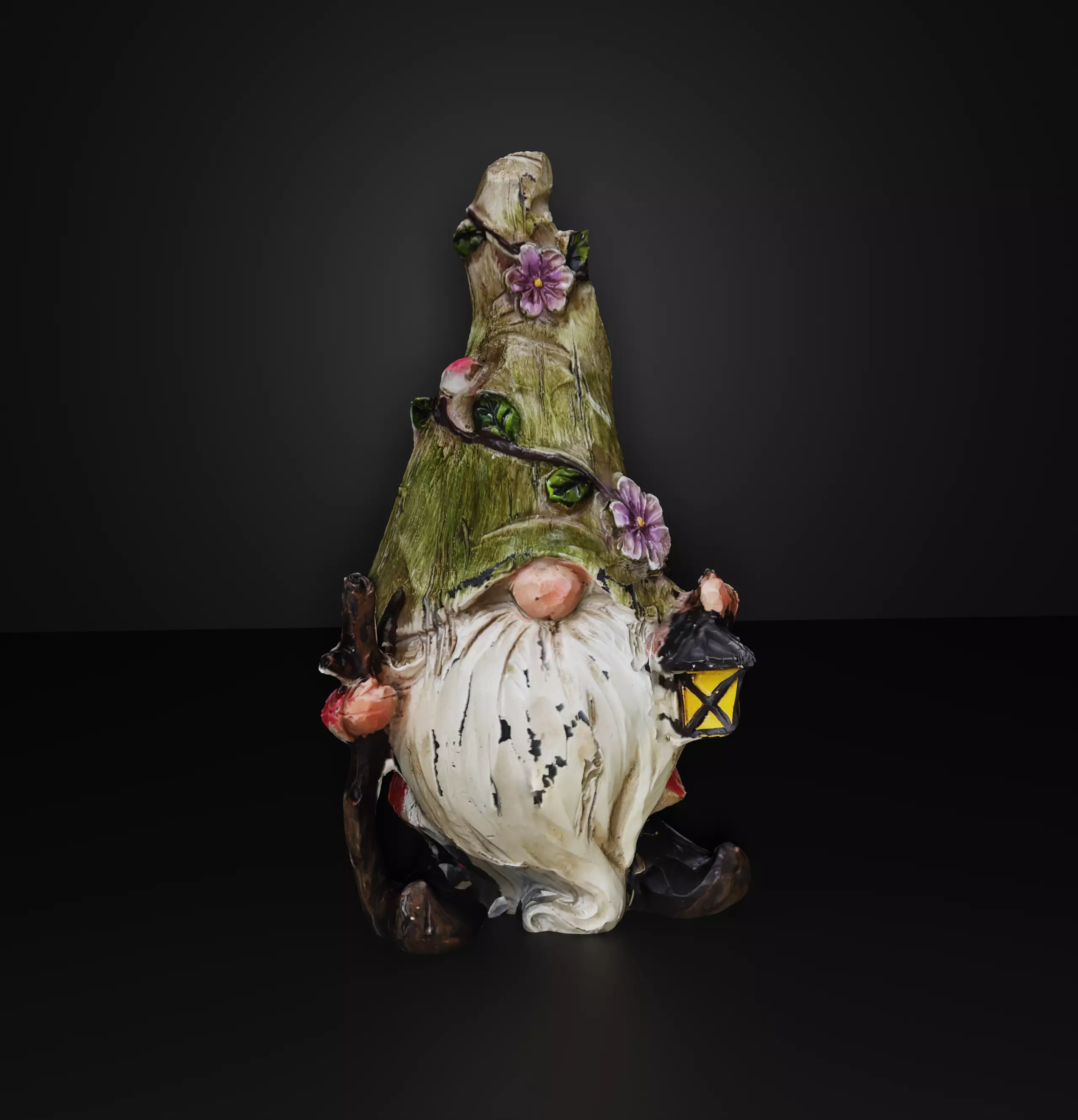 Gnome Lantern 3D print model_0