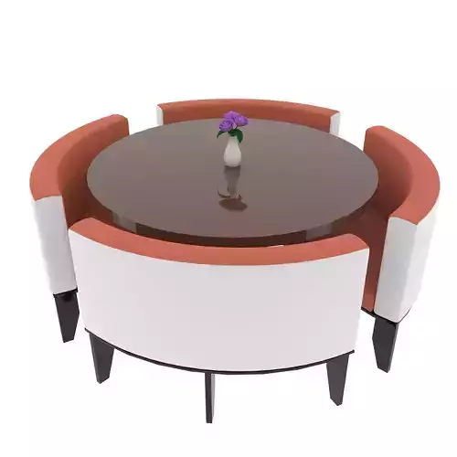 Minimalist Dining Table and Chair