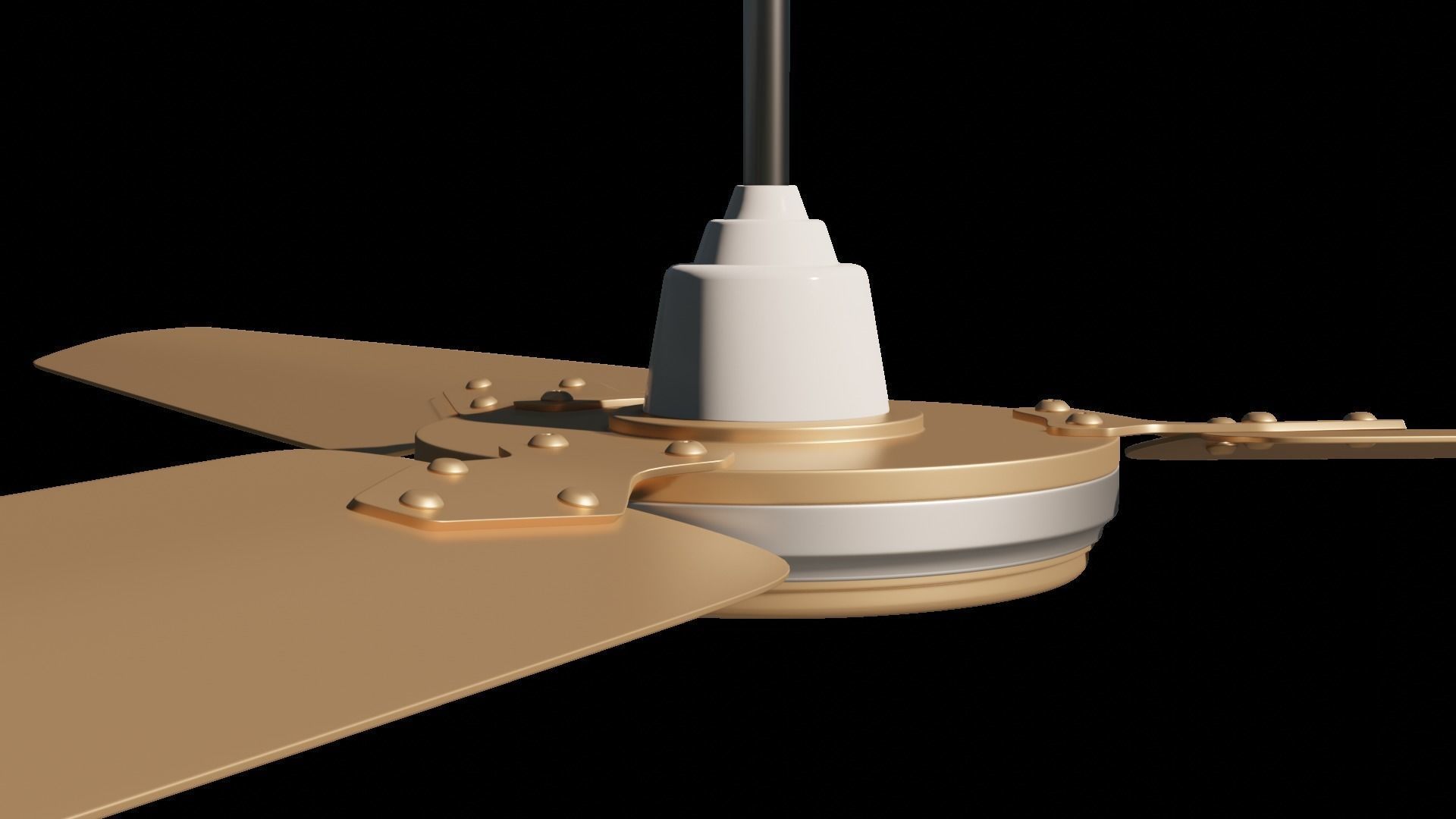 Ceiling fan  3D model_3