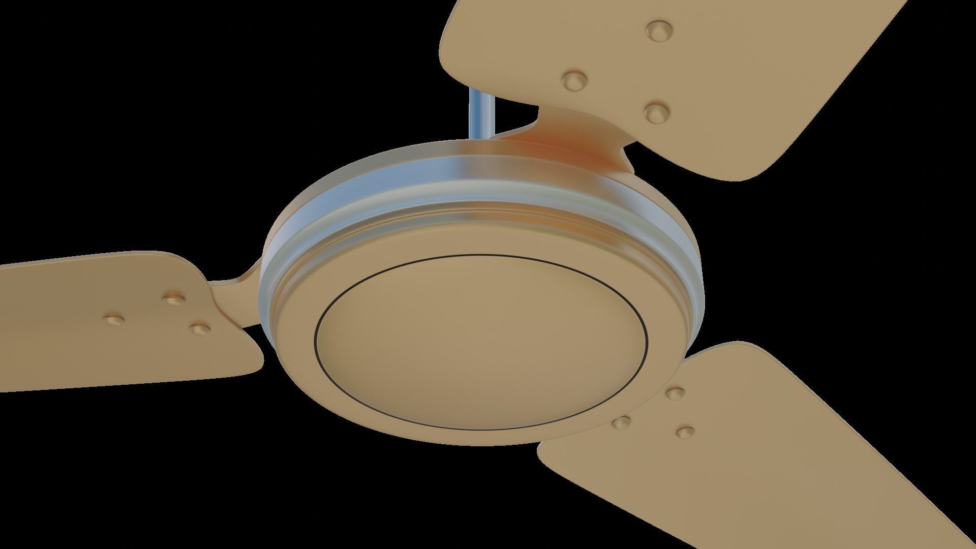 Ceiling fan  3D model_4