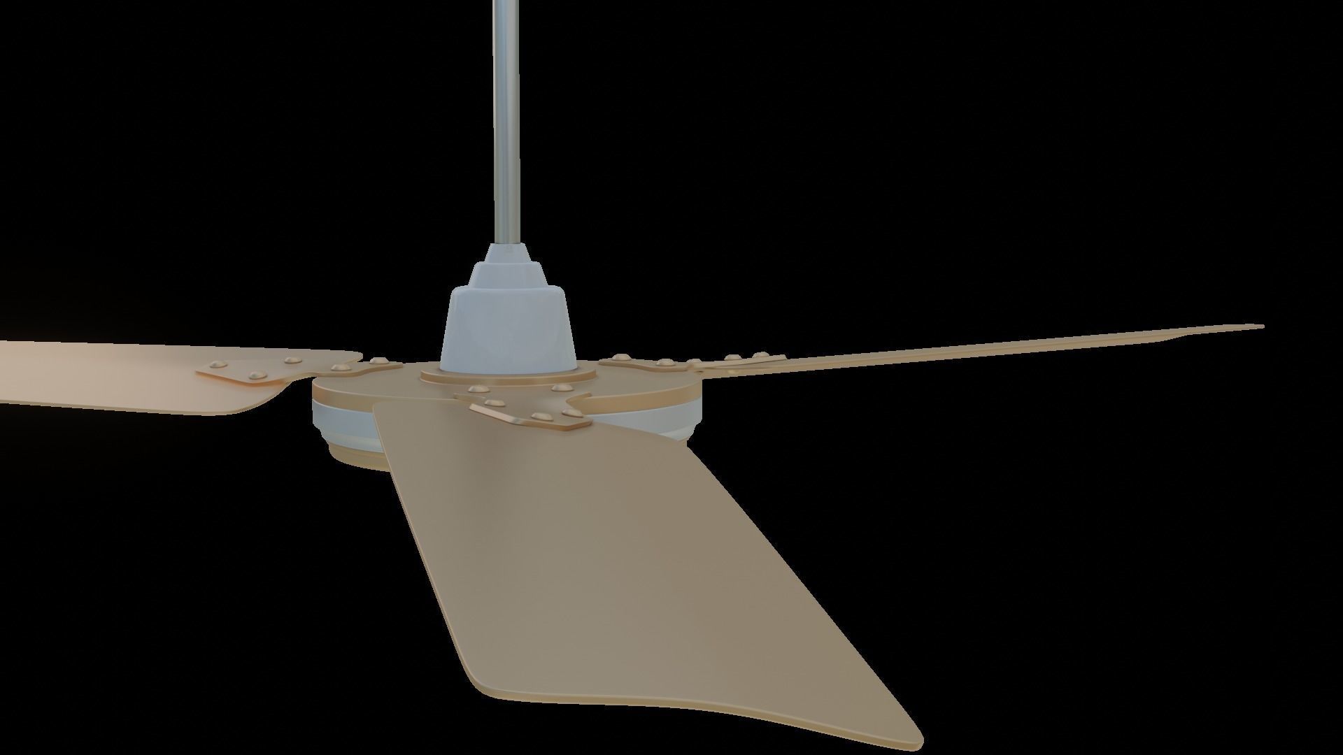 Ceiling fan  3D model_2