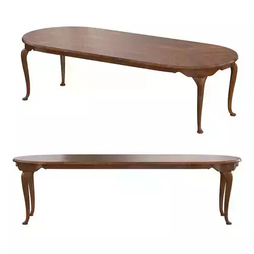 Art Deco Dining Table 3D model