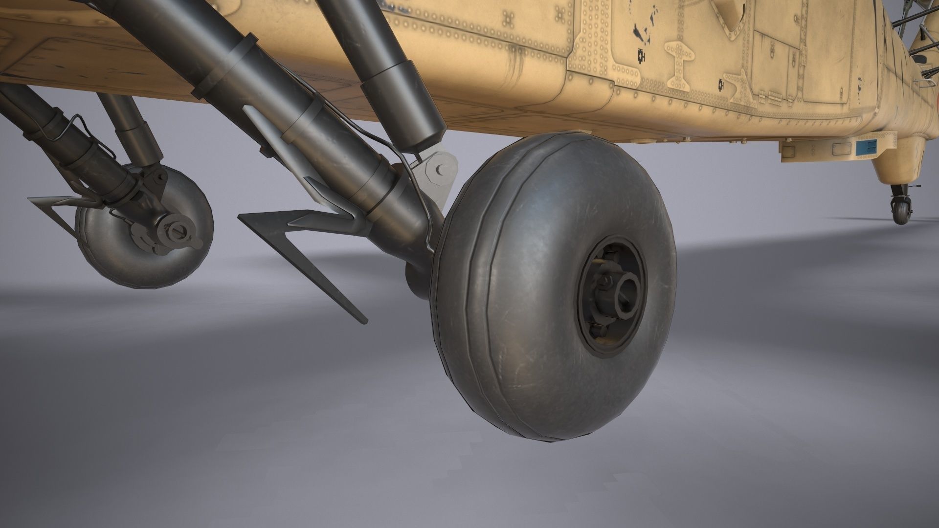 EC-665 Tiger HAD Block 2 France Basic Low-poly 3D model_13