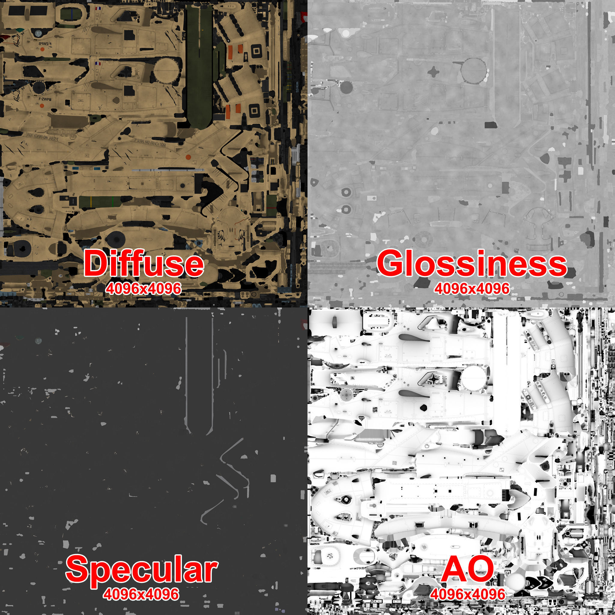 EC-665 Tiger HAD Block 2 France Basic Low-poly 3D model_61