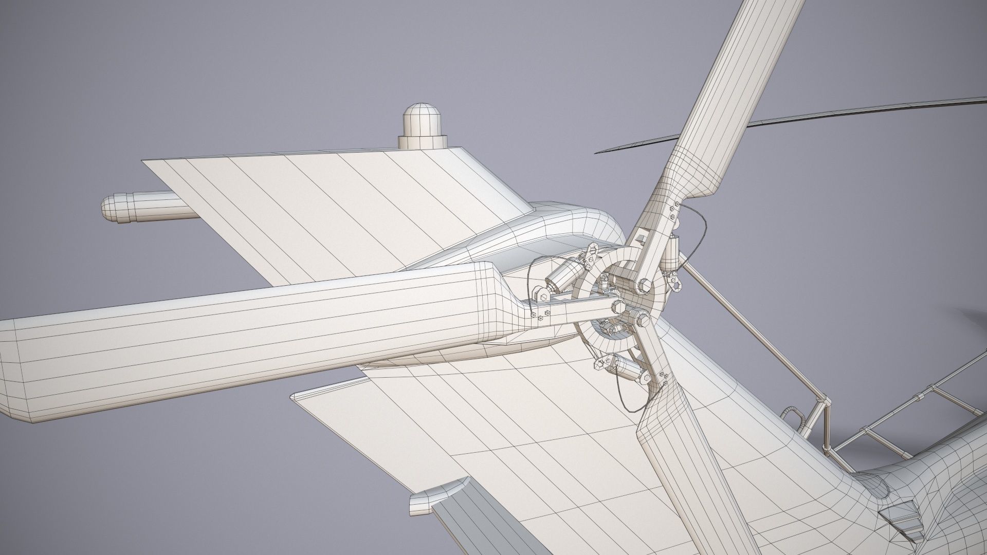 EC-665 Tiger HAD Block 2 France Basic Low-poly 3D model_48