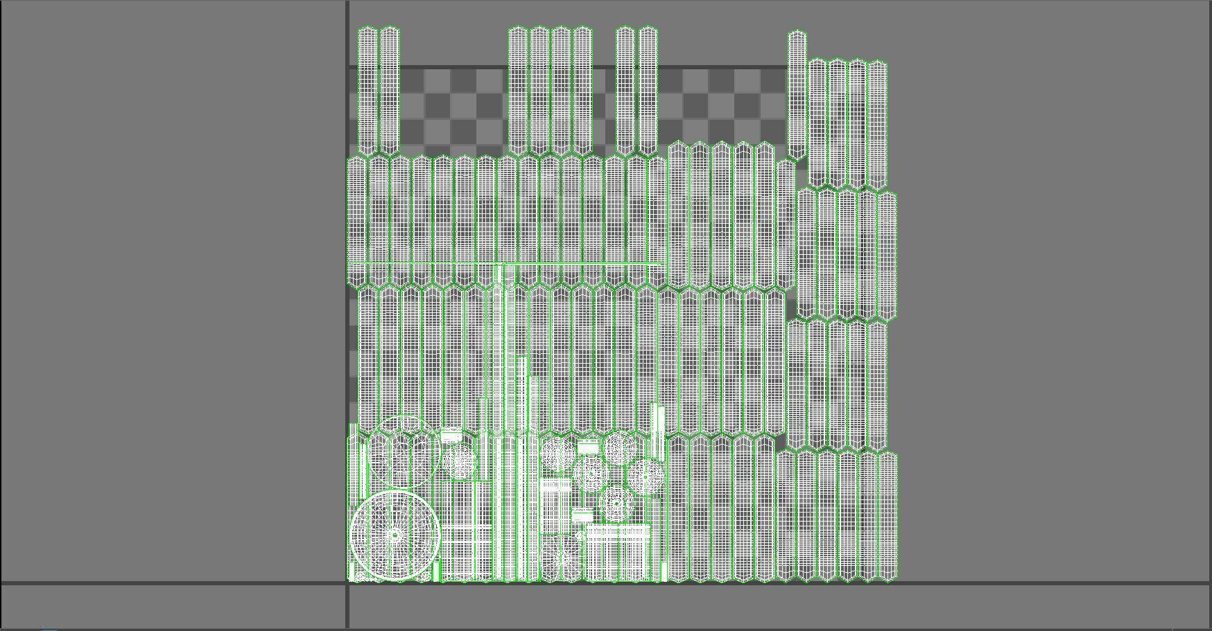 Ghiaccio Flush Mount 3D model_5