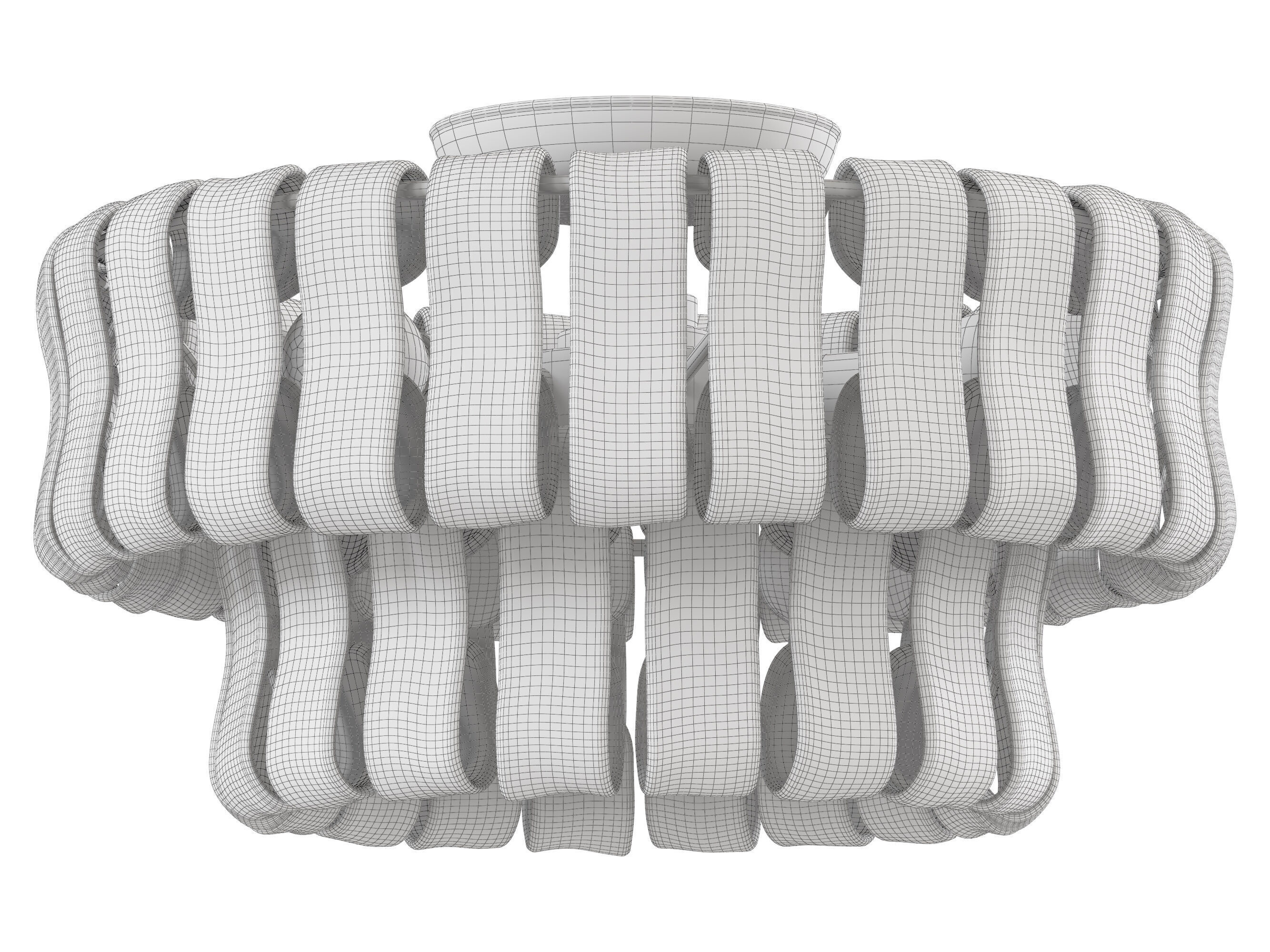 Ghiaccio Flush Mount 3D model_4