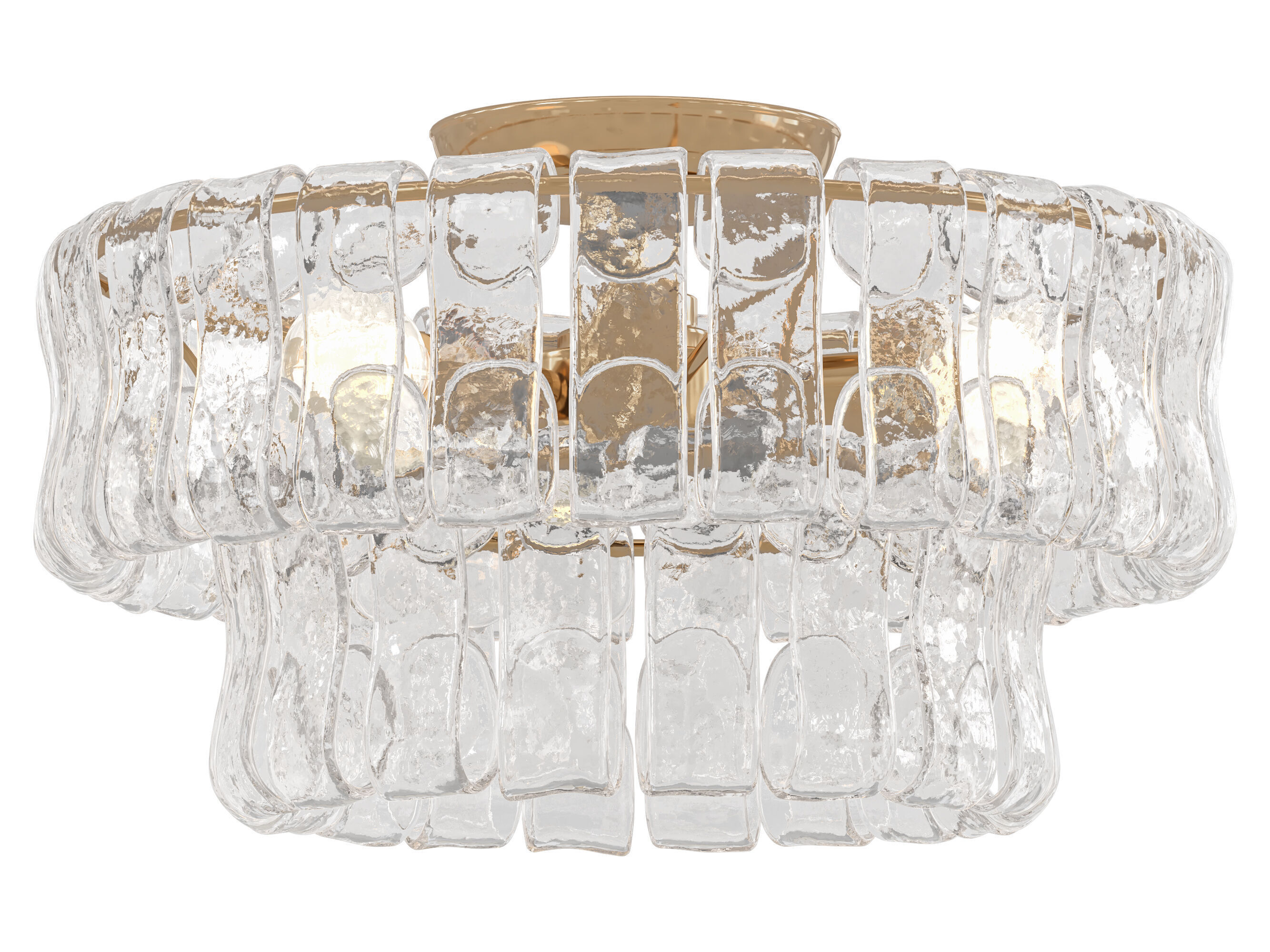 Ghiaccio Flush Mount 3D model_2