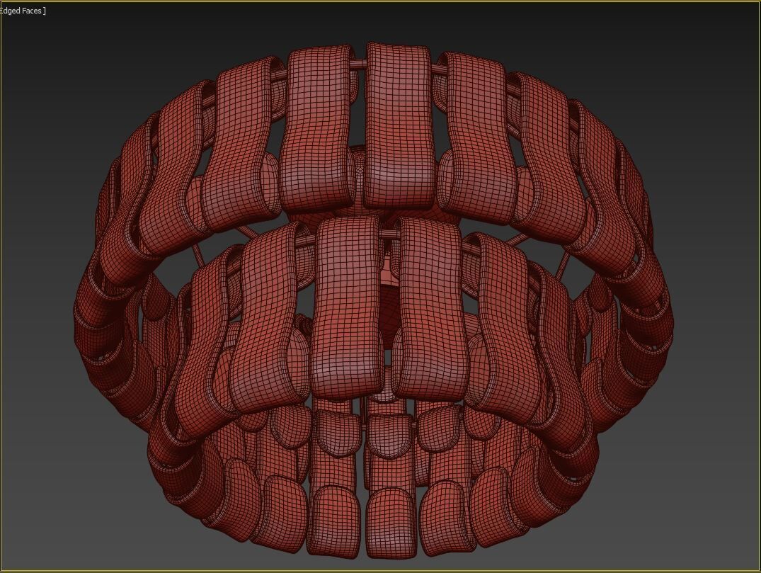 Ghiaccio Flush Mount 3D model_10