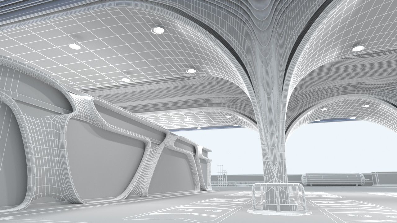 Gas Station 2 3D model_14