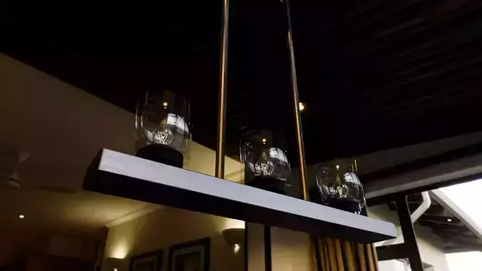 modern interior light luster