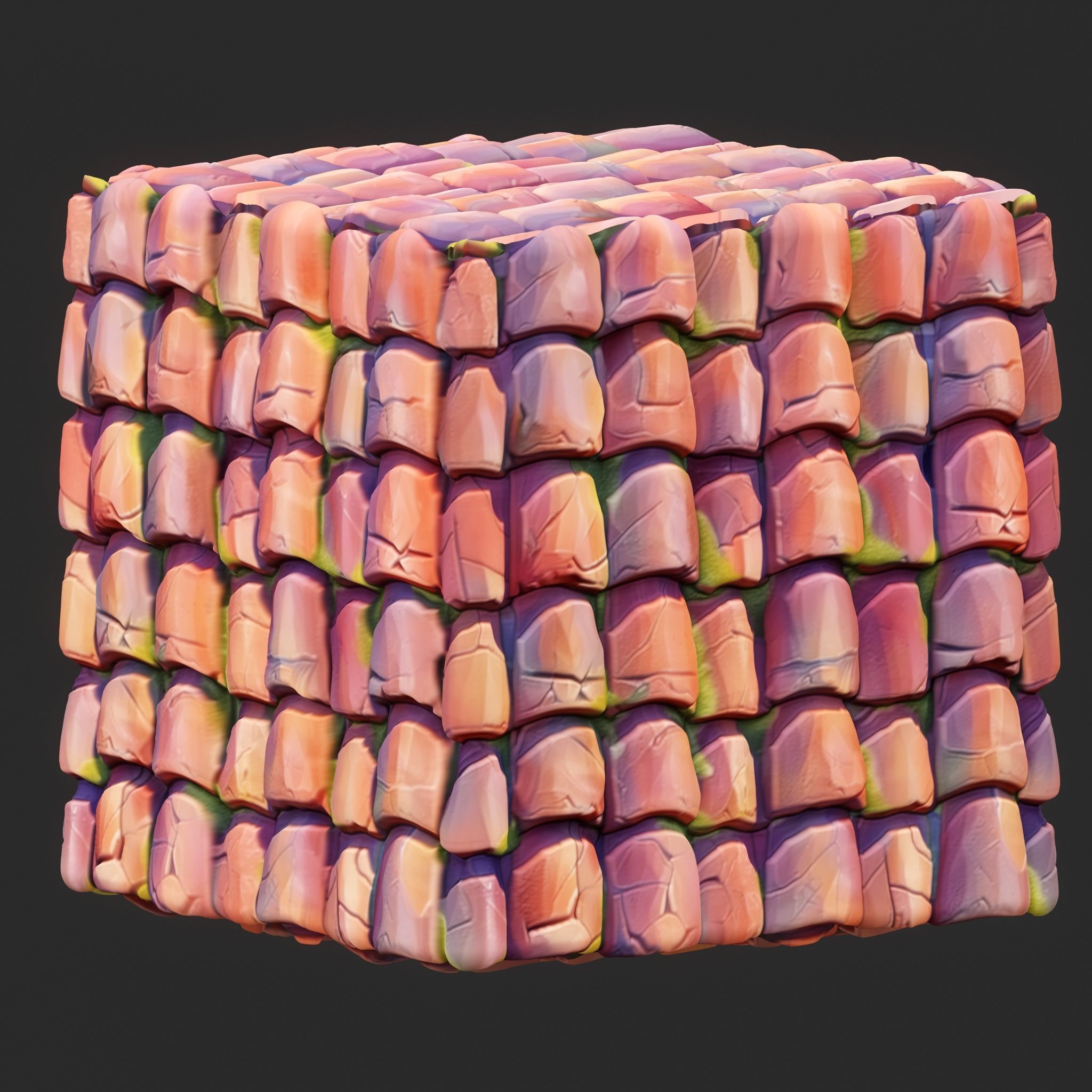  Stylized Roof Seamless Texture Texture_4