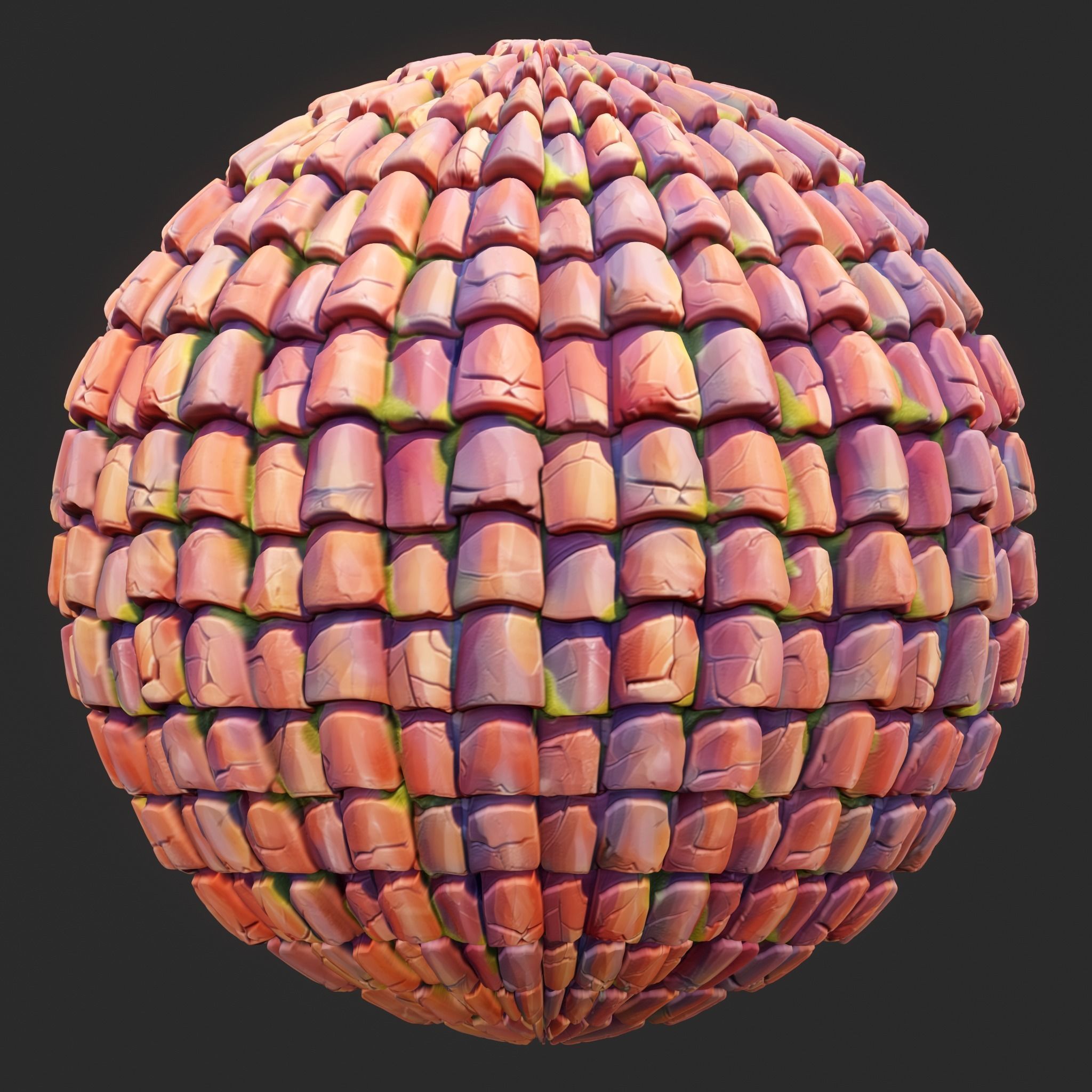  Stylized Roof Seamless Texture Texture_1