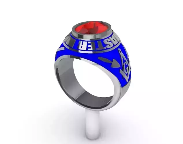Sello Masoneria 3D print model