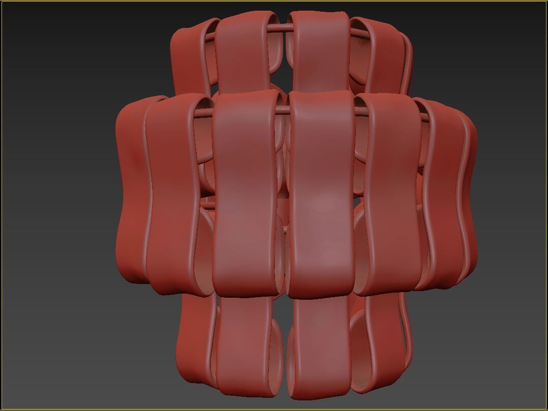 Ghiaccio Sconce 3D model_9