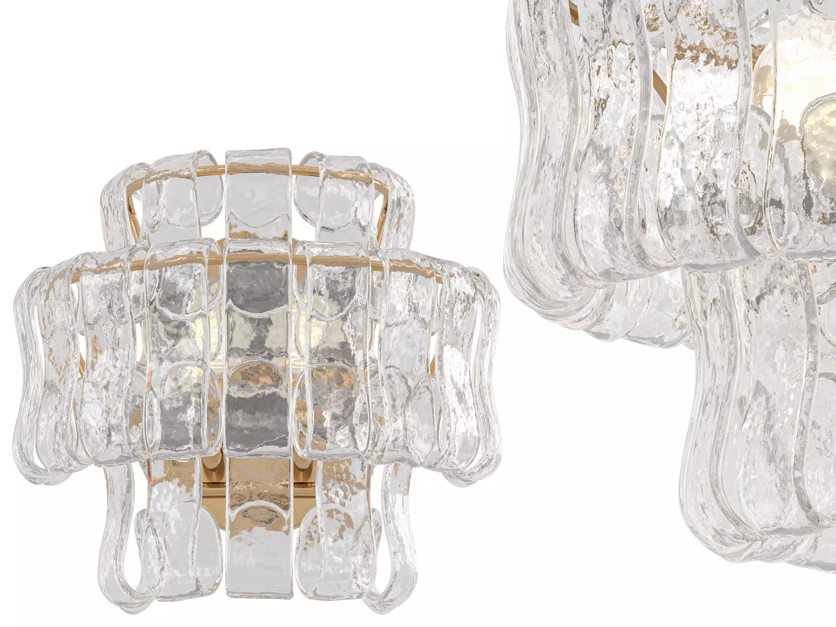 Ghiaccio Sconce 3D model_0