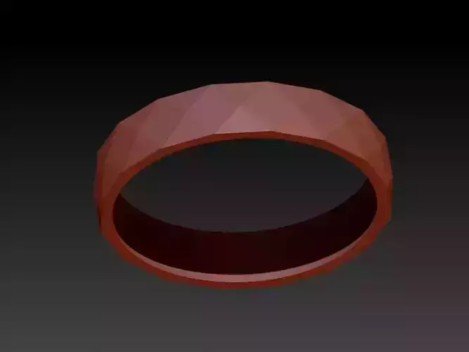  Domed Pyramid Pattern Wedding Band Ring USA Sz 8 9 10 11 12 13