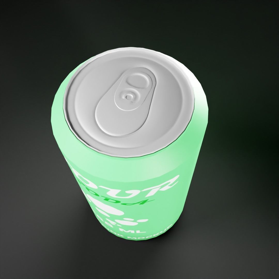 soda can 355ml 3d model 3D model_1