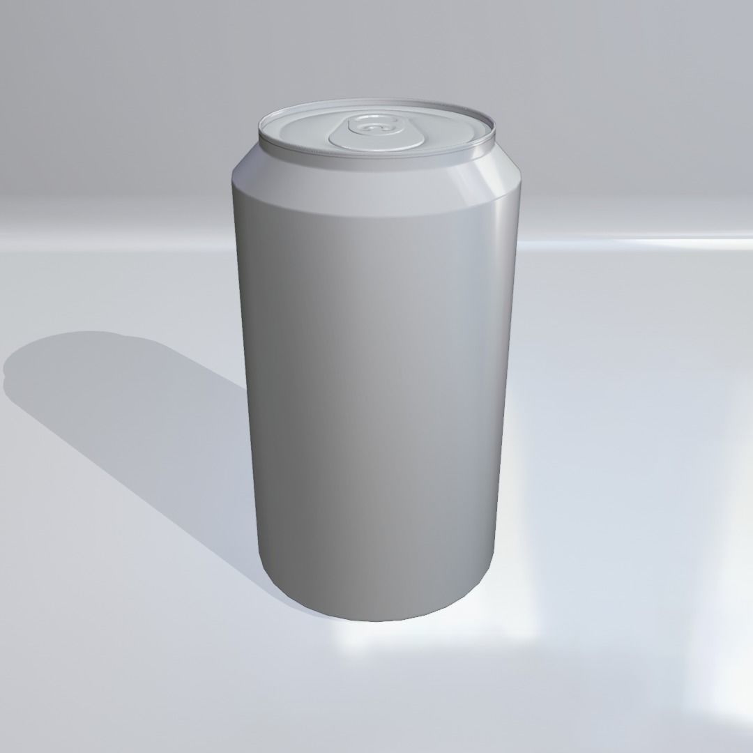 soda can 355ml 3d model 3D model_4