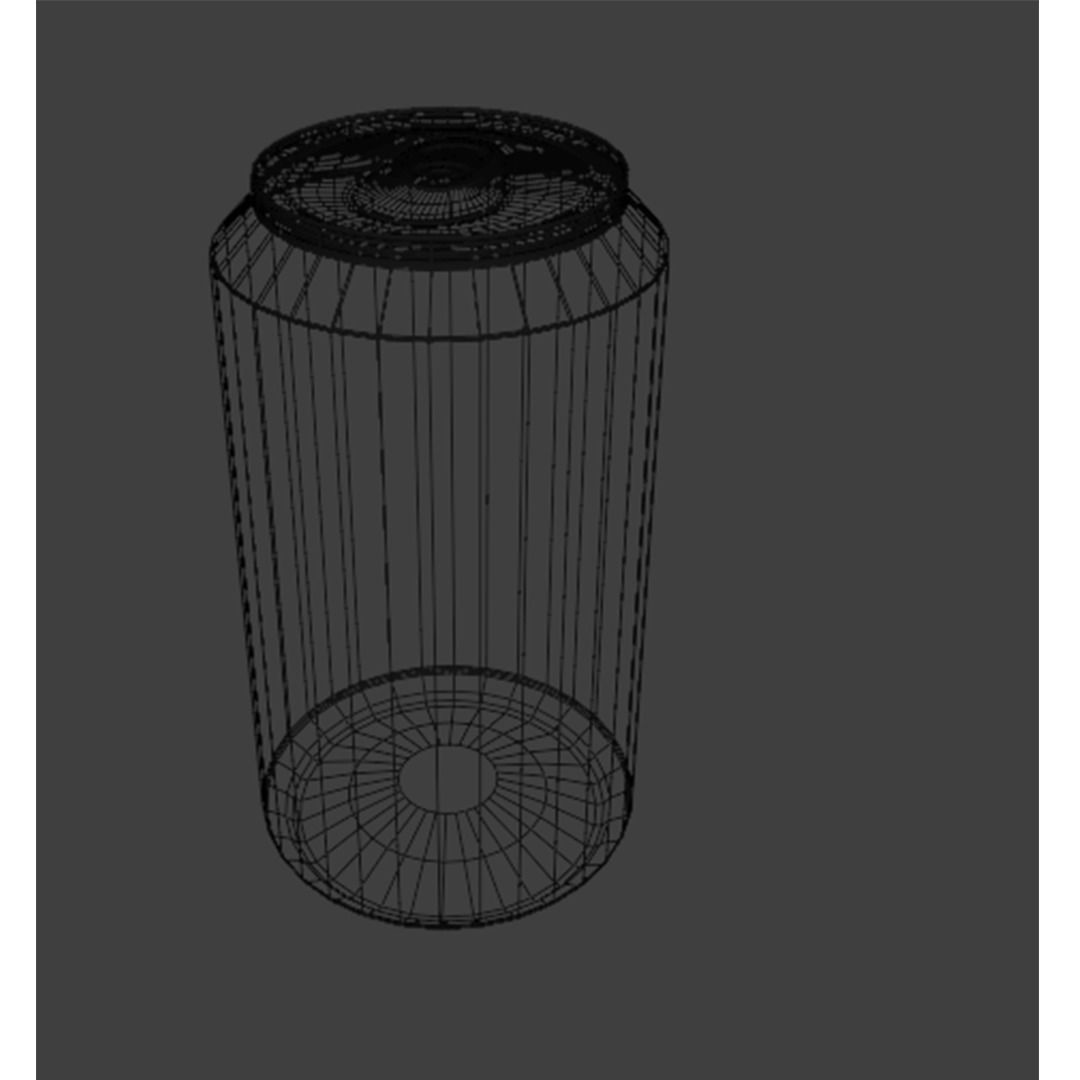 Soda Can 473ml 3d model 3D model_2