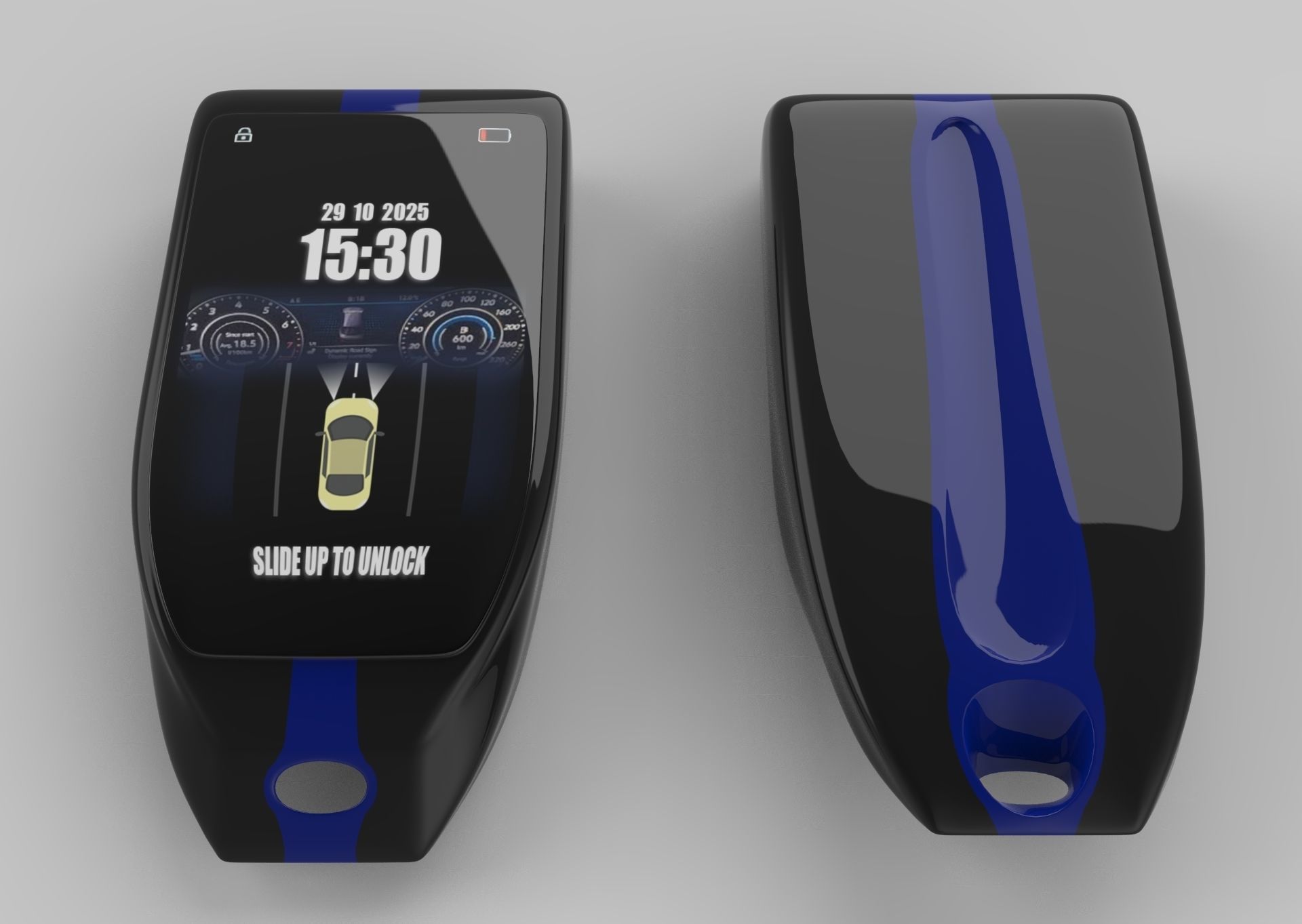 CAR KEY 08 3D model_15