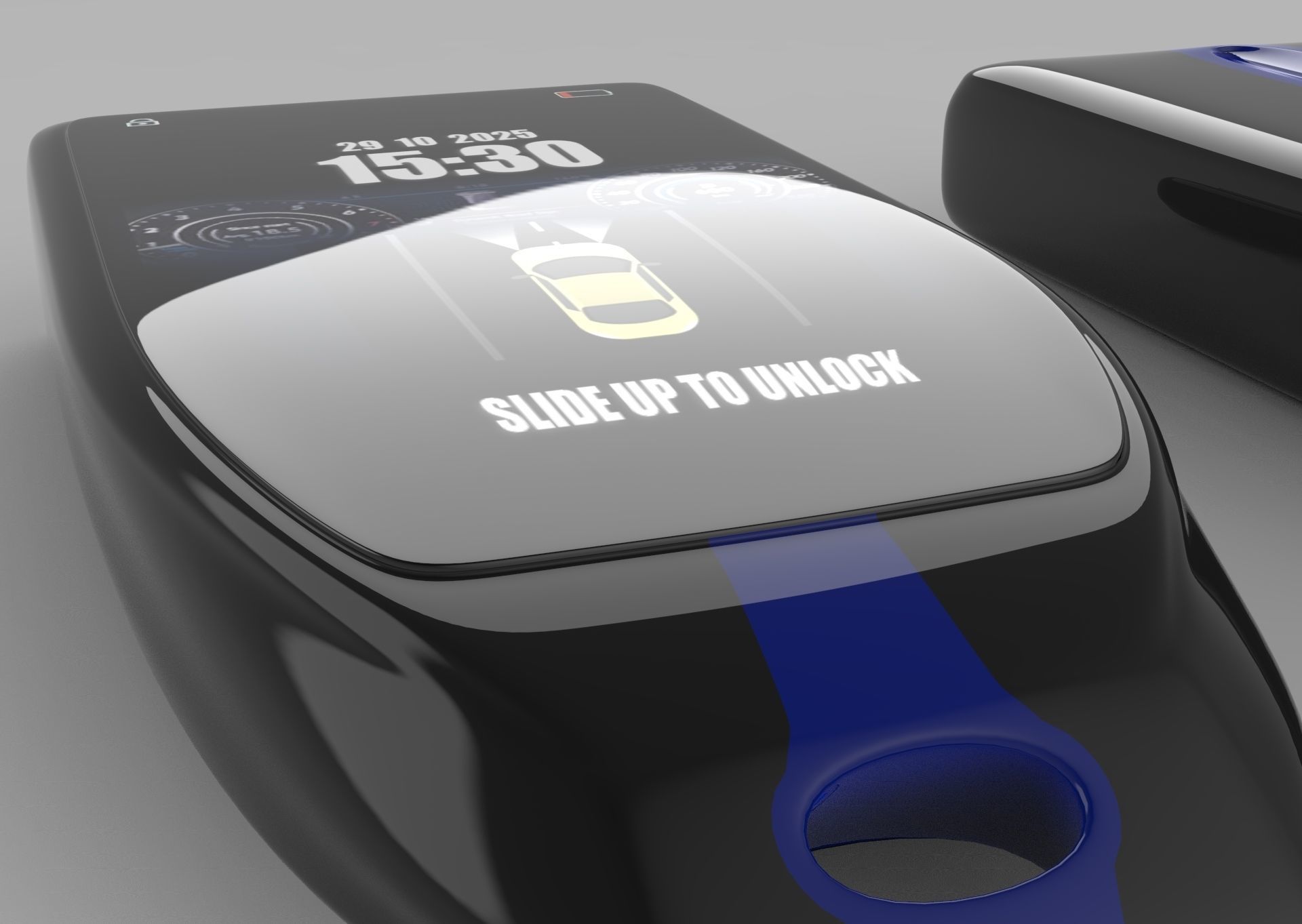 CAR KEY 08 3D model_23