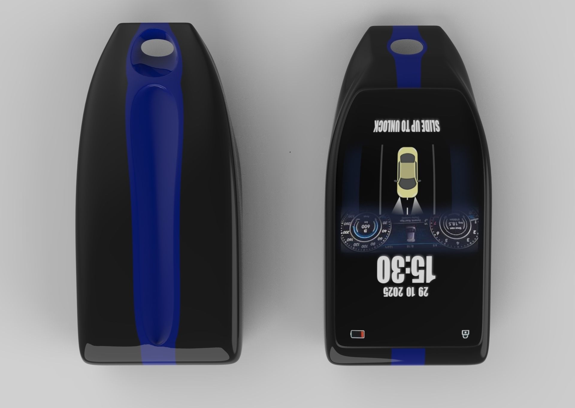 CAR KEY 08 3D model_4