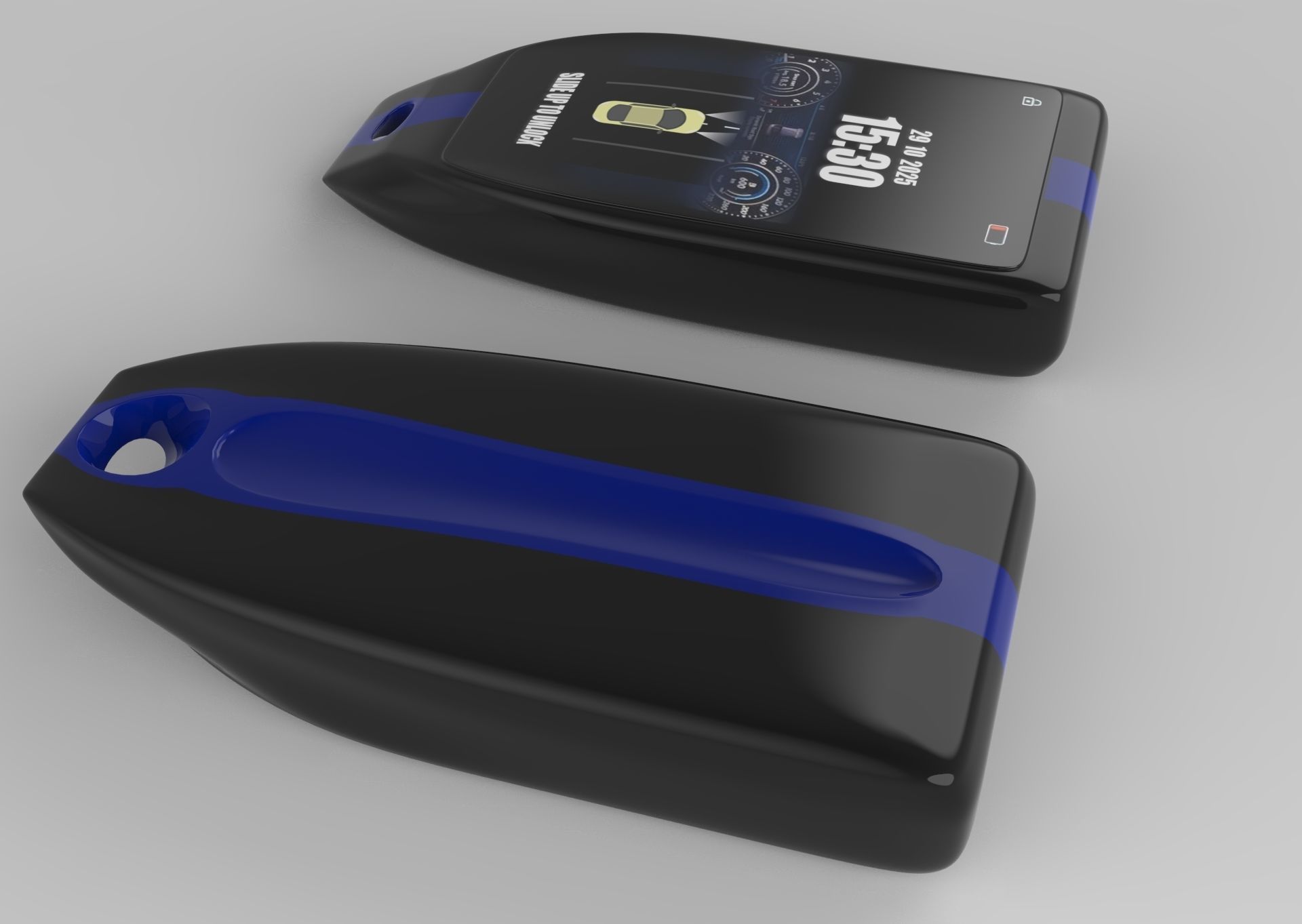 CAR KEY 08 3D model_11